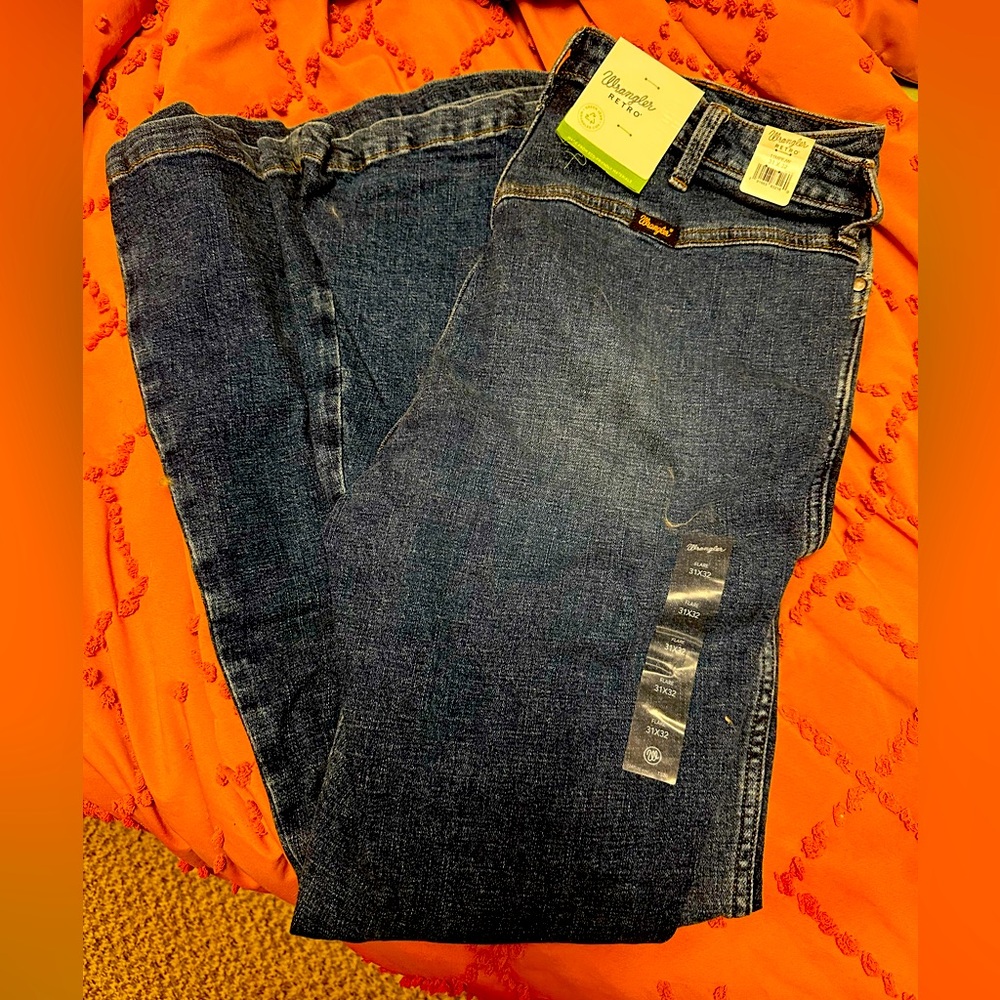 Wrangler Retro Super Flare Jeans New With Tags 31 x 32
